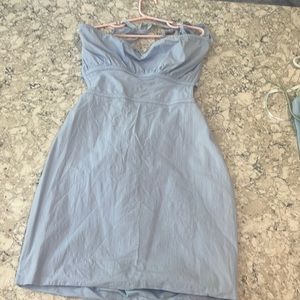 light blue tic toc dress size large